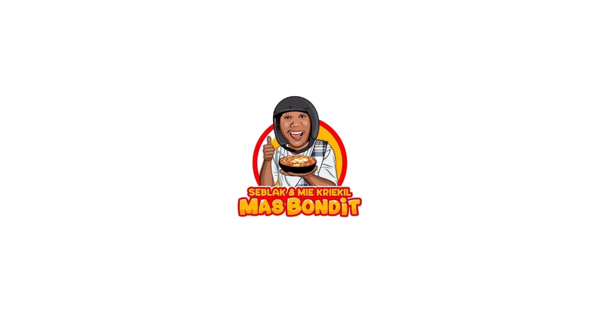 logo seblak mas bondit
